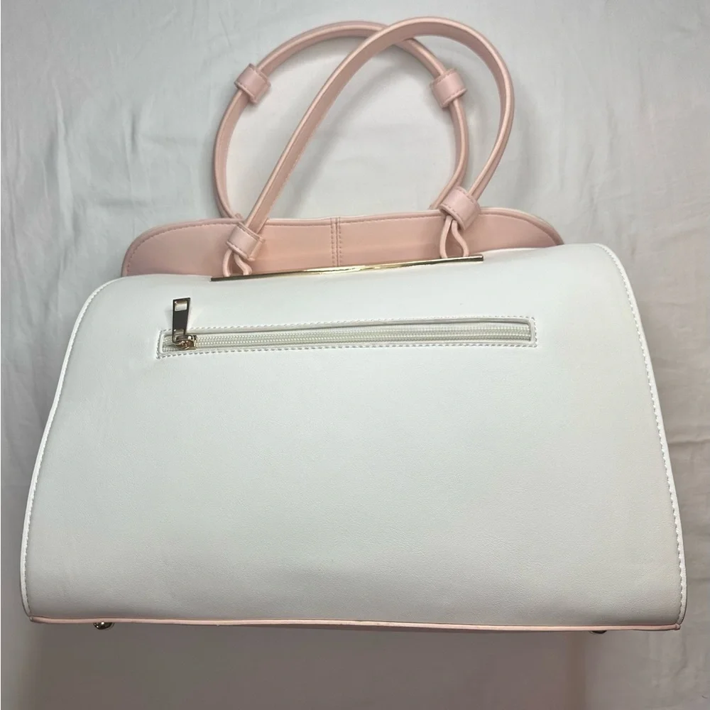 LP Tassel Accent Flower Print Satchel - Picture 3 of 9